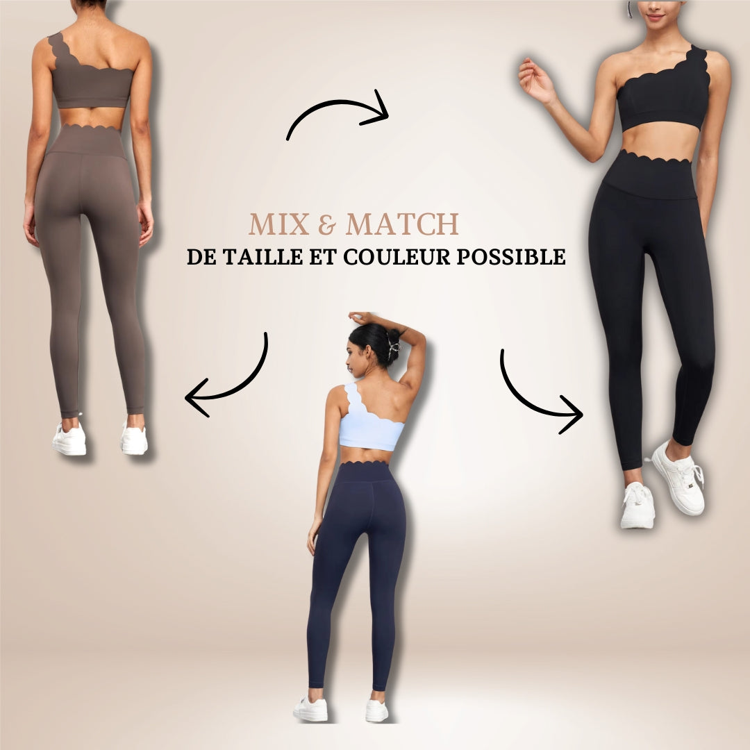 Legging ou Brassière de sport élégant et confort